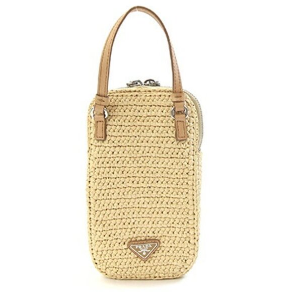 PRADA Beige Leather Shoulder Bag - Picture 2 of 8